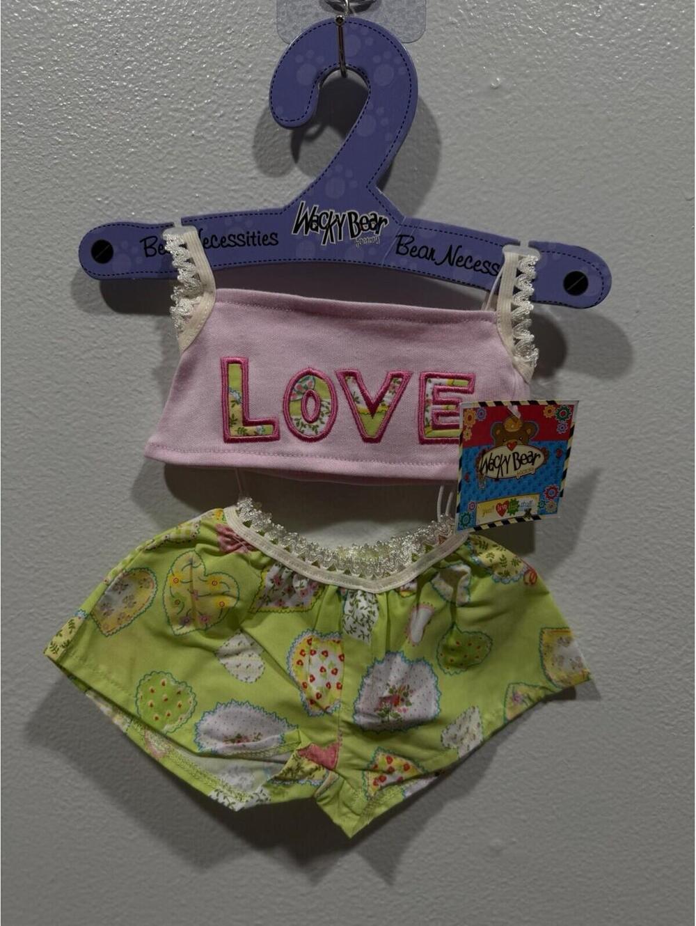 NWT VTG Wacky Bear Factory Outfit